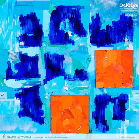 Due quadrati arancioni Michela Varini