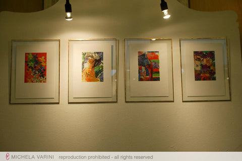 2006 - Esposizione collage “Parcours” Michela Varini