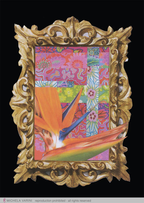 cartolina "Cornici oro 2016 | 2" Michela Varini