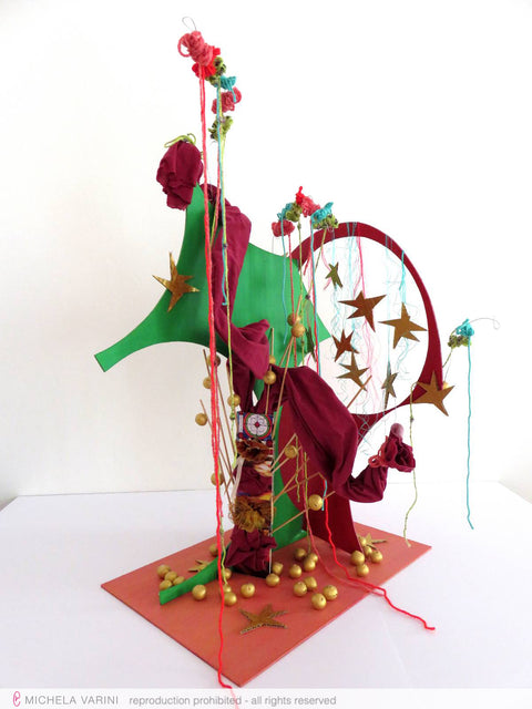 Albero rosa-verde Michela Varini