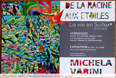 Flyer Dalla Radice alle Stelle Michela Varini