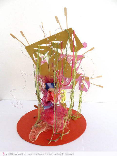 Albero rosa-arancione Michela Varini