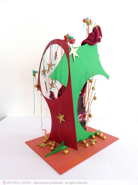 Albero rosa-verde Michela Varini