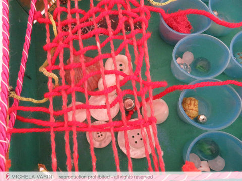 Maquette azzurra-turchese Michela Varini